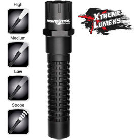 Metal Multi-Function Tactical Flashlight - Li-Ion - Black