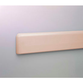 Crash-Rail-Type Wall Guard, 12' x 3/4" x 4"