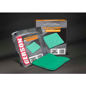 Ultra Prep Tack Cloth 18" x 18" Green, 10 Cloths/Box, 12 Boxes/Case