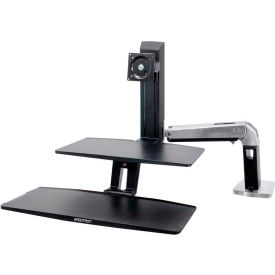 WorkFit-A Single LD Workstation with Suspended Keyboard