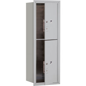 4C Horizontal Mailbox, 41"H, Single, Parcel Box, Front Load, Aluminum, USPS