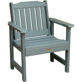 Lehigh Outdoor Garden Chair, Eco Friendly Synthetic Wood, Coastal Teak