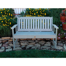 Lehigh 4' Outdoor Bench, Coastal Teak