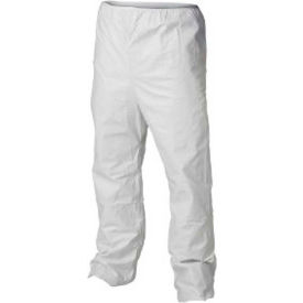 KeyGuard Pants, Elastic Waist, Open Cuff, White, MD 50/Case