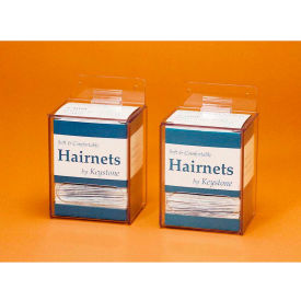 Small Hairnets Dispenser, Wall Mountable, 4"L x 3-1/2"W x 5-1/2"H