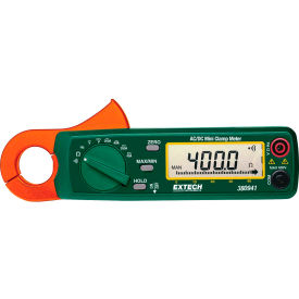 Mini Clamp Meter, Green/Orange