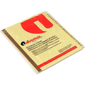 Preprinted Plastic-Coated Tab Dividers, 25 Alphabet Tabs, Letter, Buff, 25/Set