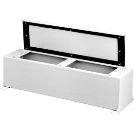 Wire Trough, Screw Cover, 4.00x4.00x24.00, Fiberglass