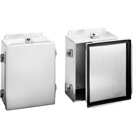 Junction Box, Type 4X, Clamp Cover, 16.00x14.00x6.00