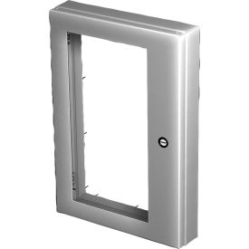 Deep-Hinged Window Kit, 12.19 x14.56, Stainless Steel