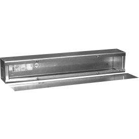 Wire Trough, Type 1, 6.00x6.00x36.00, Steel/Gray