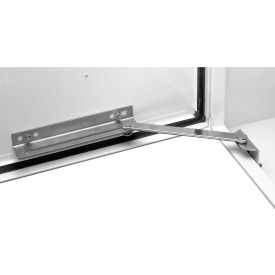 Door Stop For Large Enclosures, Steel/Zinc