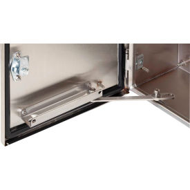 Door Stop Kit, Fits Type 12 Enclosure, Stainless Steel