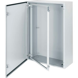Swing-Out Rack Frame, 11U, Fits 24.00x24.00, Steel/Gray