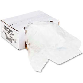 High-Density Shredder Bags, 13w x 13d x 28h, 100 Bags/Carton, Clear