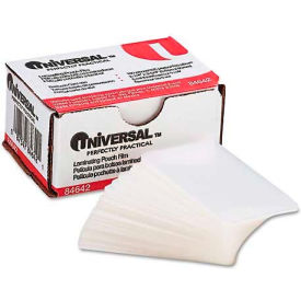 Clear Laminating Pouches, 5 mil, 2 3/16 x 3 11/16, Business Card Size, 100/Box