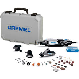 4000-4/34 Variable Speed Rotary Tool Kit with 4 Attachments & 34 Accessories