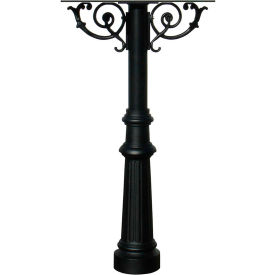 Hanford Triple Post Only (With Support Brace) With Fluted Base