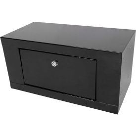 Homak 10-Gun First Watch Gun Safe Add On Box - 16" x 8" x 8", Black