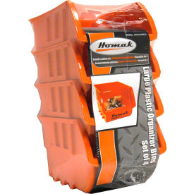 Plastic Large Bin, 9-3/8"L x 5-7/8"W x 12-1/2"H, Orange