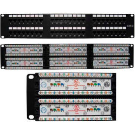 Cat 6 48-Port 110 IDC Patch Panel