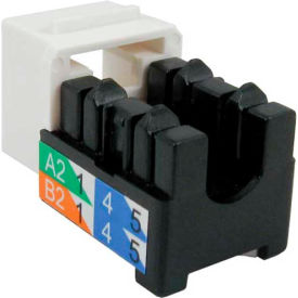 Cat 6 V-Max U-Style Keystone Jack - White