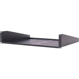 Vertical Cable 2U 19" Vented Shelf