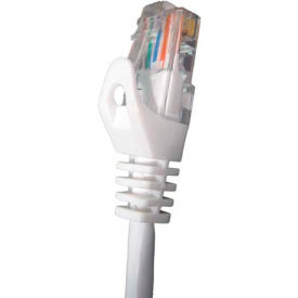 Cat6 Snagless Molded Patch Cable, 2 ft. (0.6 meter), White