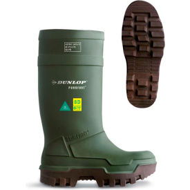 Purofort Thermo+ Full Safety Men's Work Boots, Size 10, Green