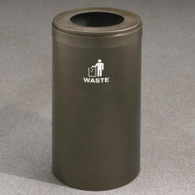 Recyclepro Value Trash Can, 15 Gallon, Satin Black