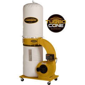 Model PM1300TX-BK 1.75HP 1-Phase 115/230V 30-Micron Bag Dust Collection Kit