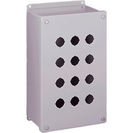 Push Button Enclosure, 1 Push Button x 22.5mm, 38mm