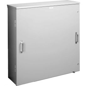 Ct Enclosure /Vented Double Door, 20.00X30.00X12.00, Galvanized/Paint