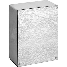 Box /Screw Cover, 6.00X6.00X4.00, Galvanized