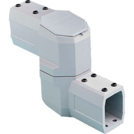 Intermediate Joint, Pend. Arm, Fits 45X60Mm, Alum/Ltgray