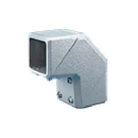 Elbow, Pendant Arm, Fits 80X80Mm, Alum/Ltgray