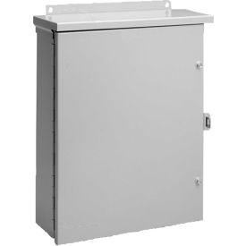 Hinged Cover, Medium, Type 3R, 16.00X12.00X6.00, Galvanized/Paint