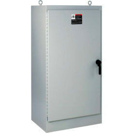 Free Stand with 3 Point Latch, 72.06X31.06X24.06, 35Ru, Steel/Gray