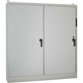 Heavy Duty Fs Disc. Encl, W/O Panel, 2 Door, 90.12X78.50X24.12, Gray