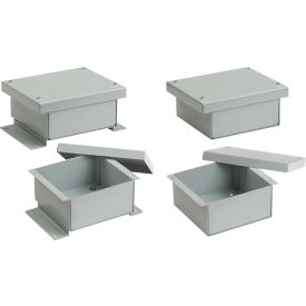 Hoffman 3R Enclosure Horizontal Mount Screw Cover 12.00" x 12.00" x 6.00" Galvanized/Painted