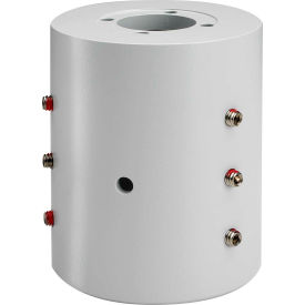 Post Mount Adapter, 5.00X4.00X4.00, Steel/Paint