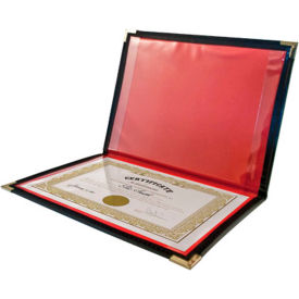 Angler's Holder, Certificate, 9" x 12", Black