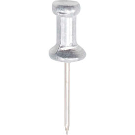 Push Pins, Aluminum, 5/8", 100/BX