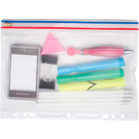 Angler's Pocket, Ring Binder, Zip-All, Clear, 8-1/2" x 11"