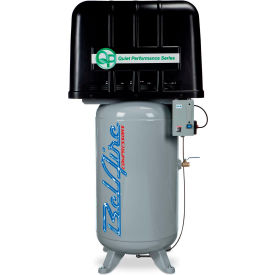 5HP Two-Stage Compressor, 80 Gallon, Vertical, 175 PSI, 18.5 CFM, 3-Phase 208-230V