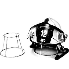 Helmet Holder, Chrome