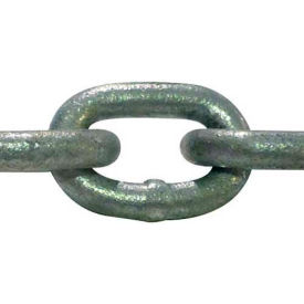 Grade 30 Proof Coil Chain - 3/8" Dia. - 2650 Lb. Cap. - 66' Pail - Hot Galv.