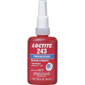 1329467 243 Primerless Oil Tolerant Medium Strength Blue Threadlocker 50ml