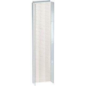 Pegboard Powerwing Display, 14"W x 60"H, WH, 1 Pc