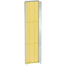 Pegboard Powerwing Display, 14"W x 60"H, Yellow, 1 Piece